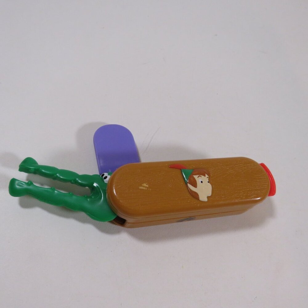 Vintage 1998 Disney Peter Pan Plastic Pocket Knife Toy from McDonald's Swiss Arm